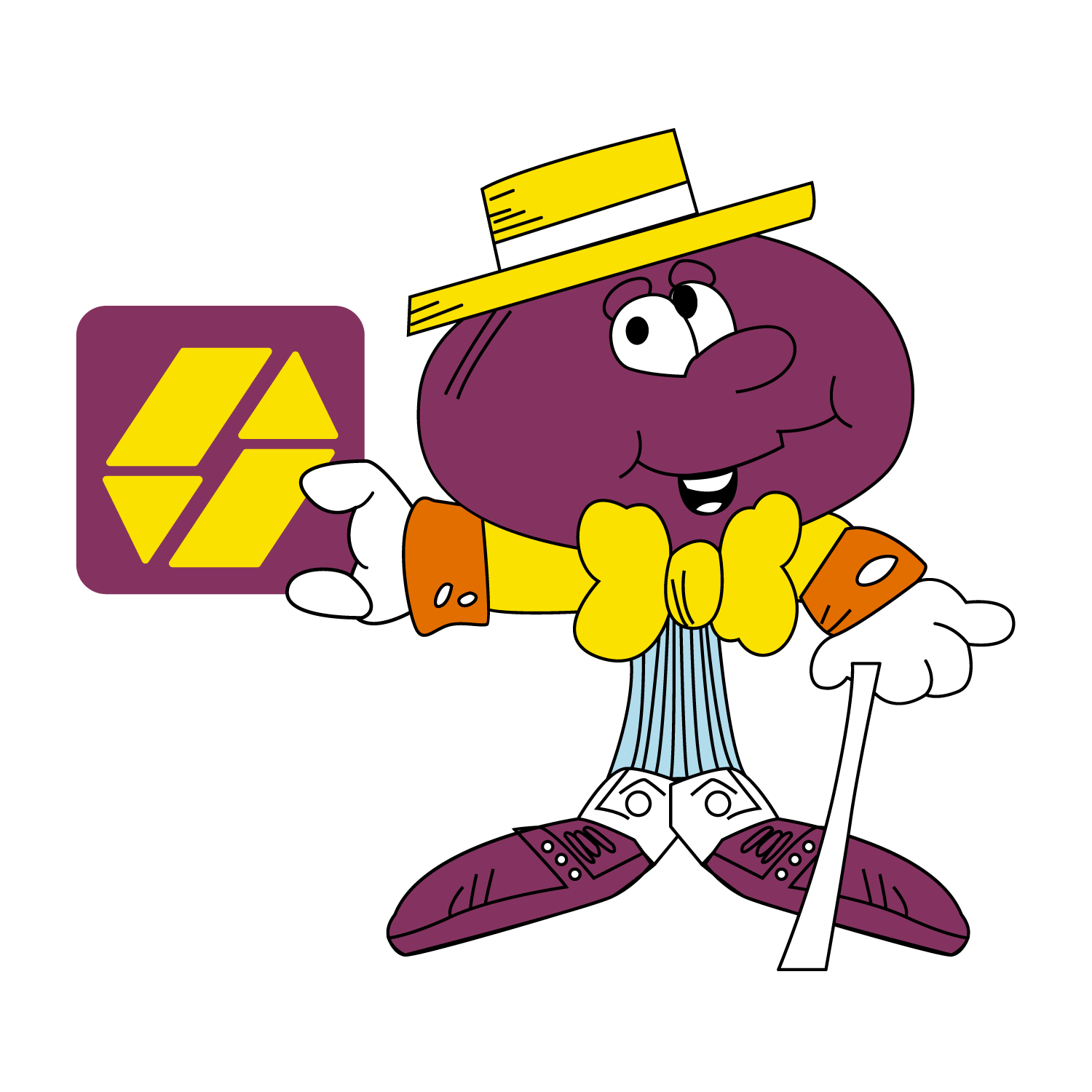 Buddy Builder - Sheppard family mascot